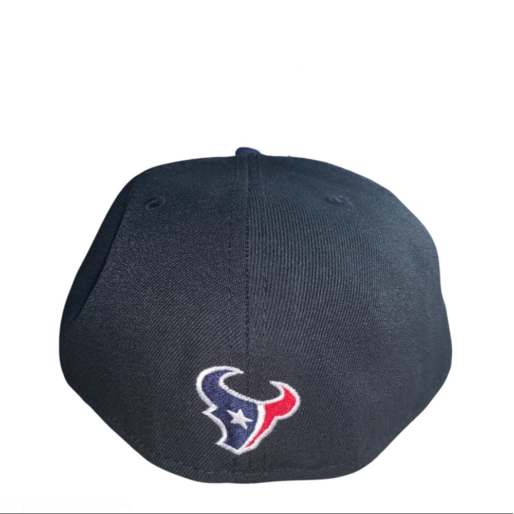 New Era NFL Houston Texans Fitted Hat SidePatch with gray Undervisor two tone - Picture 4 of 5